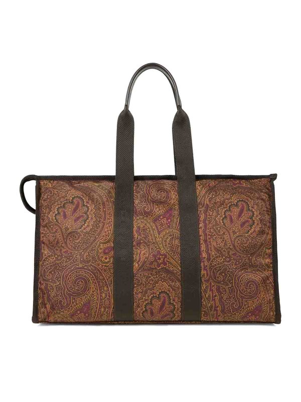 旅行鞄 - ブラウン shop online: ETRO