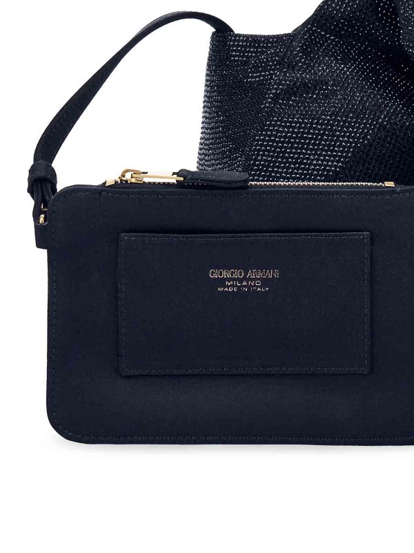 GIORGIO ARMANI buy online トートバッグ - 黒