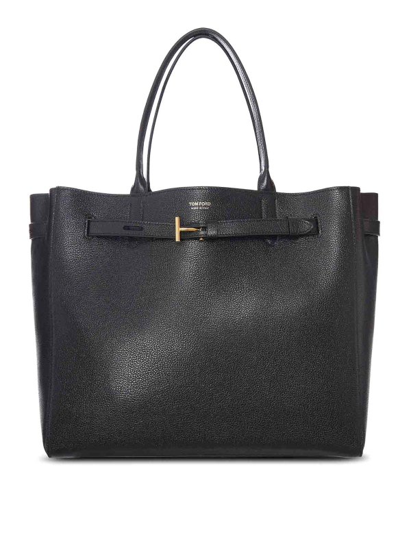 TOM FORD: トートバッグ - トートバッグ - 黒