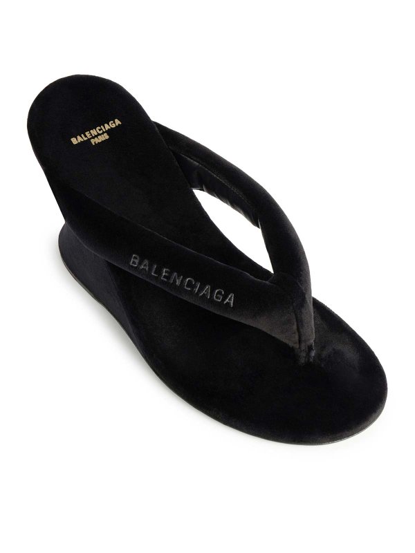 The Best Shops BALENCIAGA: サンダル - 黒
