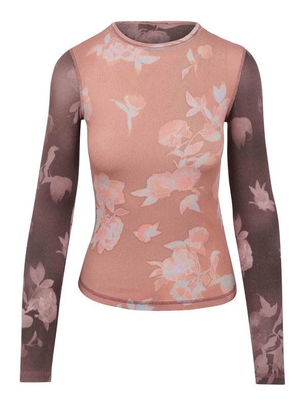 DIESEL: Tops und Tank Tops - Top - Rosa