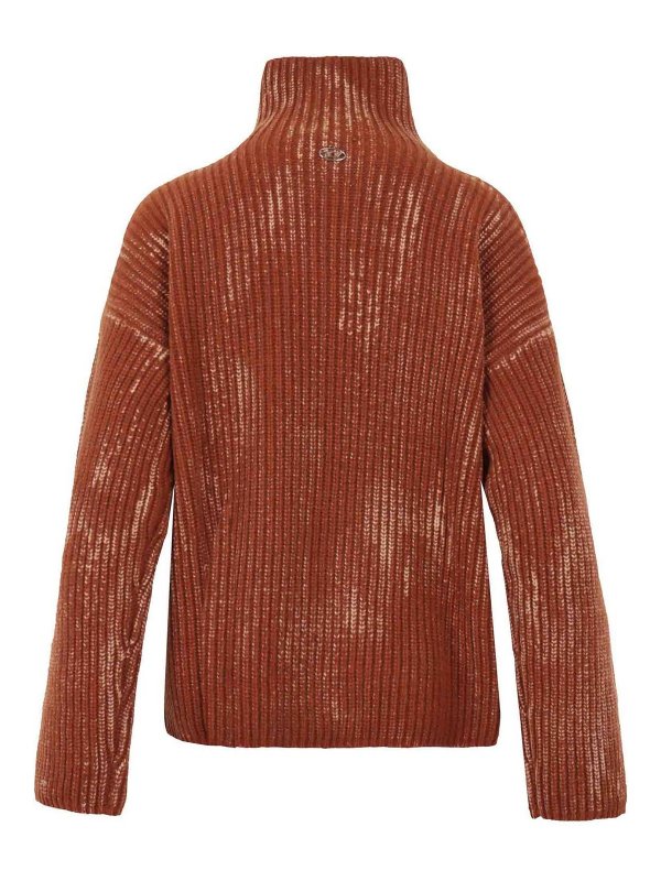 DIESEL: Rollkragenpullover  und Polo-Ausschnitt online - Rollkragenpullover - Braun