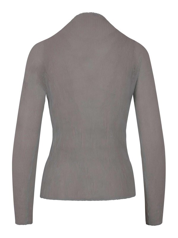 ISSEY MIYAKE: ブラウス online - ブラウス - グレー