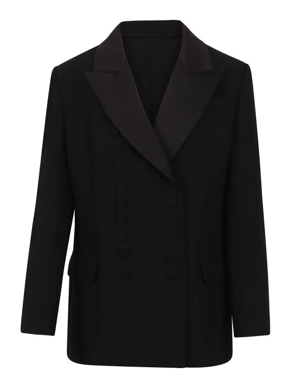Vivetta: blazers - Jacket with External Buttons