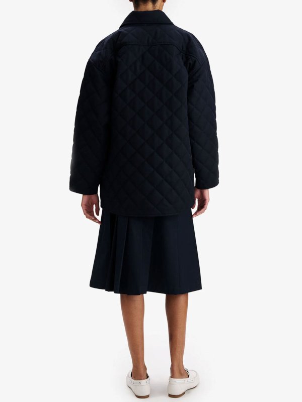 The Best Shops A.P.C.: padded jackets - Georges Quilted Wool Jacket