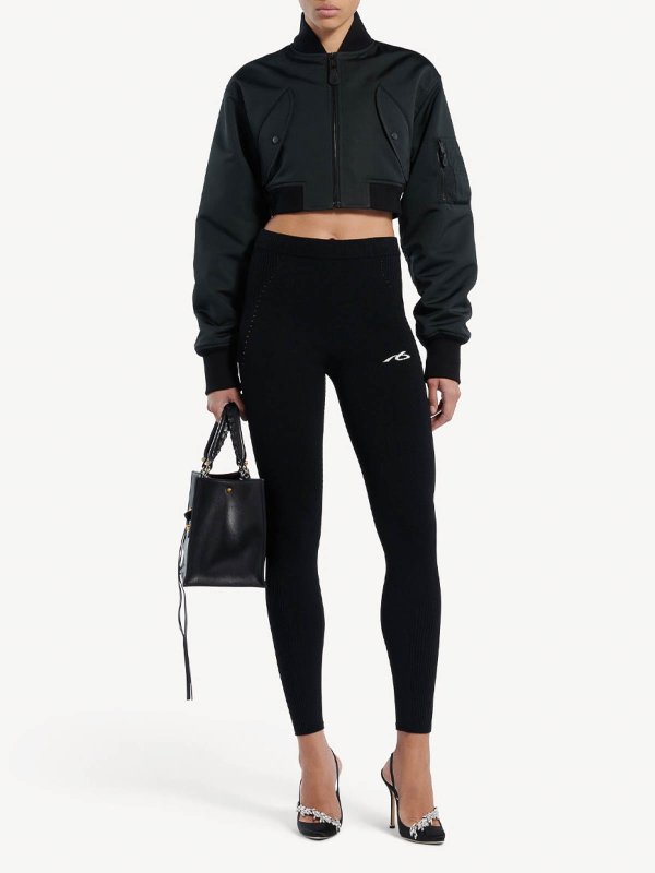 BALENCIAGA: レギンス online - レギンス - 黒
