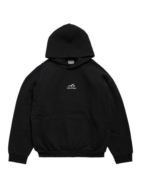 BALENCIAGA: スウェット＆セーター - スウェットシャツ/セーター - 黒