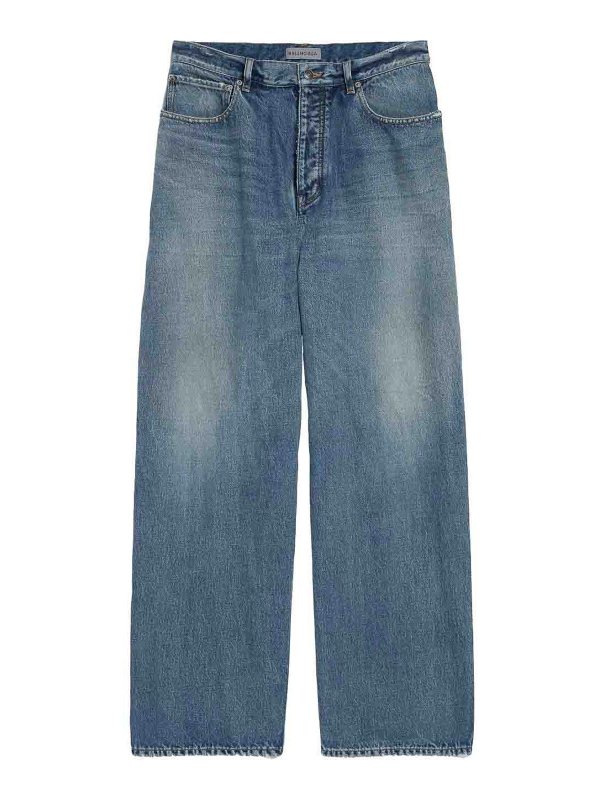 BALENCIAGA: ブーツカットジーンズ - ブーツカットジーンズ - ブルー