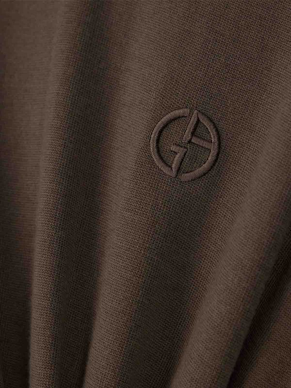 GIORGIO ARMANI buy online クルーネック - ブラウン