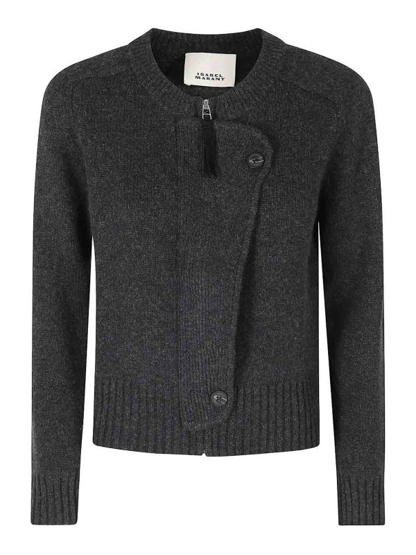 ISABEL MARANT: カーディガン - カーディガン - グレー