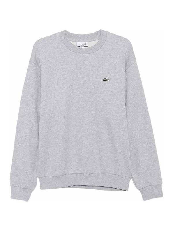 LACOSTE: スウェット＆セーター - スウェットシャツ/セーター - グレー