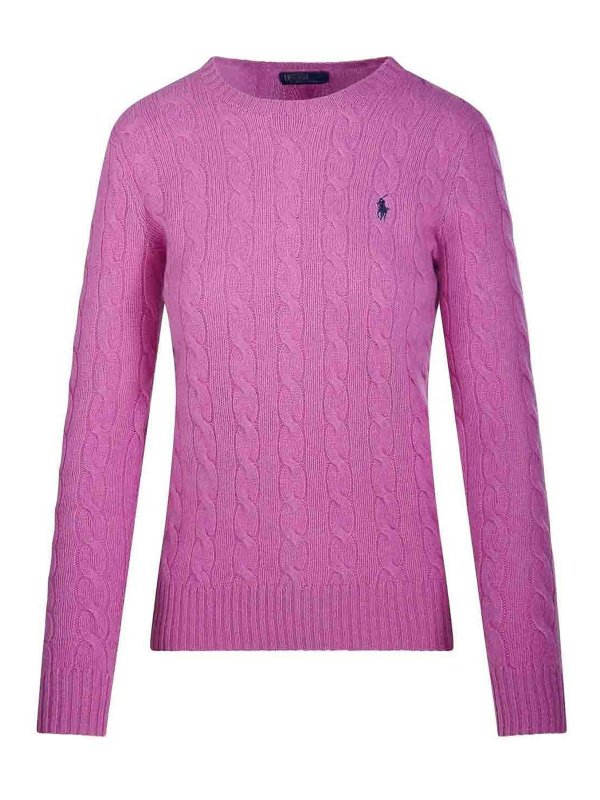 POLO RALPH LAUREN: クルーネック - クルーネック - ピンク