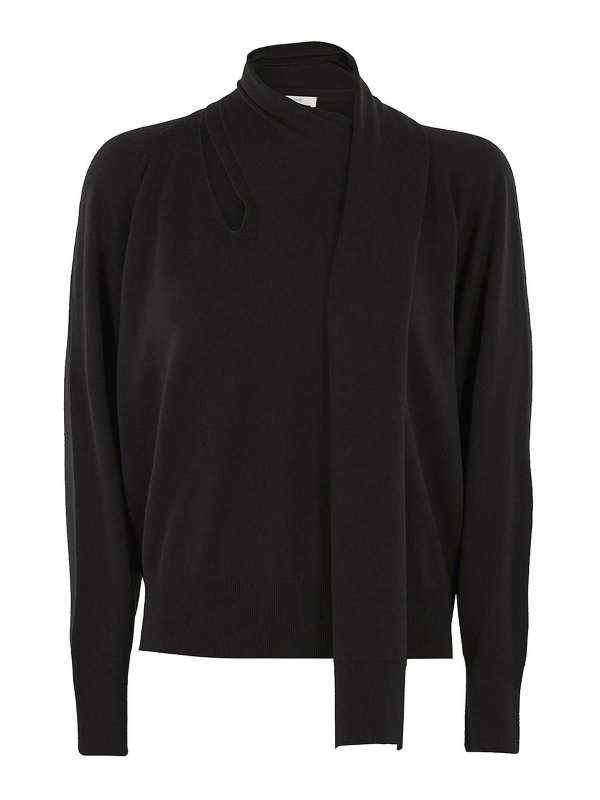 ZANONE: Pull col rond - Pull Col Rond - Noir