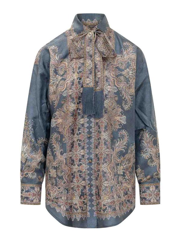 ZIMMERMANN: シャツ - シャツ - ブルー