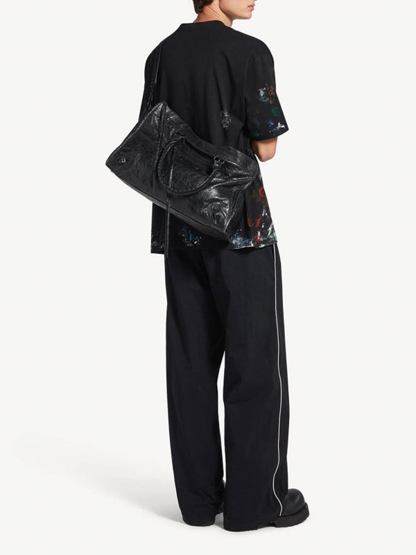 BALENCIAGA: クロスボディバッグ online - クロスボディバッグ - 黒