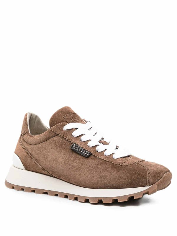 BRUNELLO CUCINELLI: スニーカー online - スニーカー - ブラウン