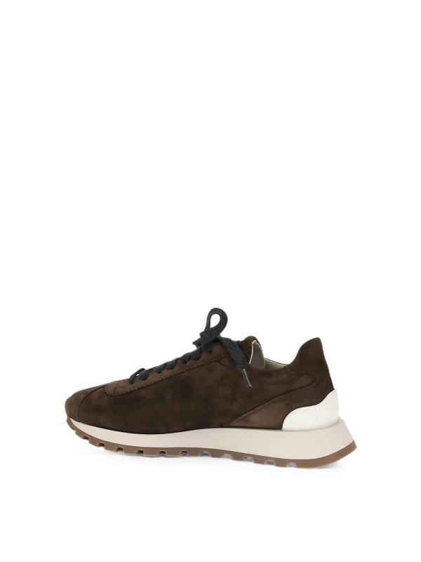 The Best Shops BRUNELLO CUCINELLI: Chaussures de sport - Baskets - Marron