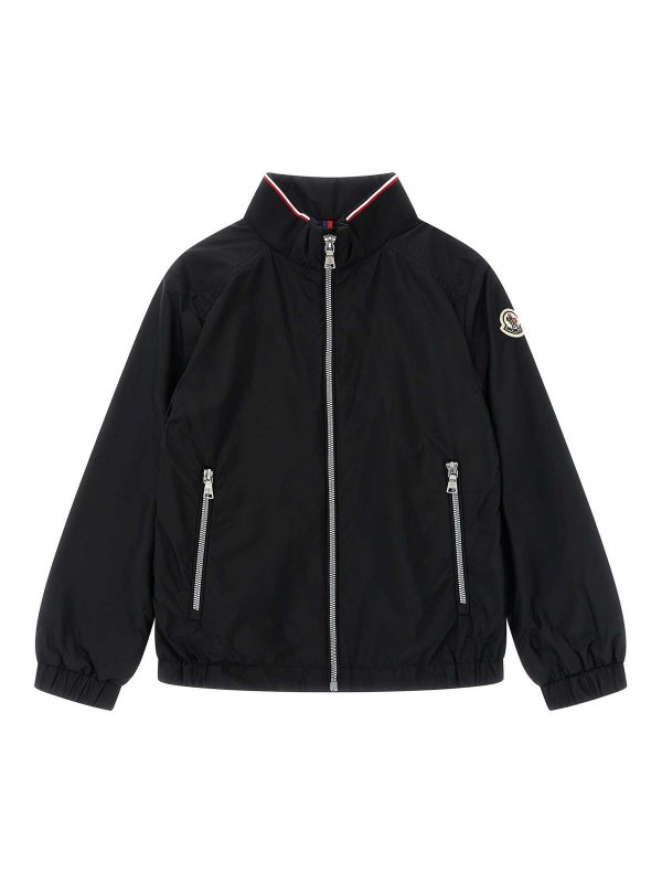MONCLER: カジュアルジャケット - カジュアルジャケット - 黒