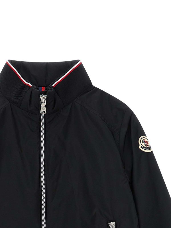 The Best Shops MONCLER: カジュアルジャケット - カジュアルジャケット - 黒