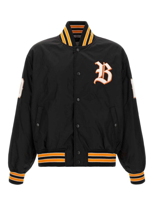 BALENCIAGA: bombers - Varsity Bomber Jacket