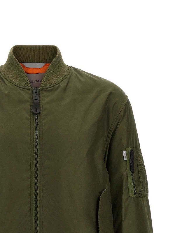 The Best Shops BALENCIAGA: ボンバージャケット - ボンバージャケット - 緑
