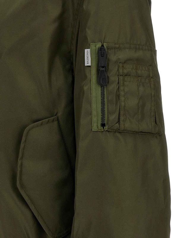 ボンバージャケット - 緑 shop online: BALENCIAGA