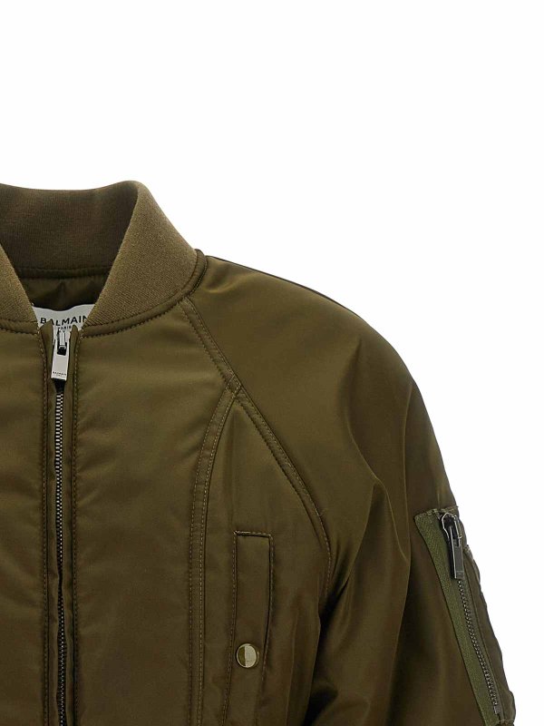 The Best Shops Balmain: Bombers - Bomber - Vert