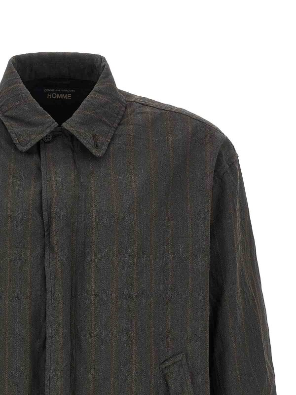 The Best Shops COMME DES GARÇONS HOMMES PLUS: ボンバージャケット - ボンバージャケット - ブラウン