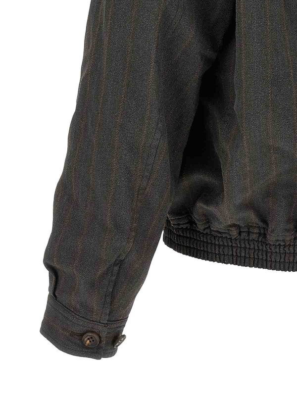 ボンバージャケット - ブラウン shop online: COMME DES GARÇONS HOMMES PLUS
