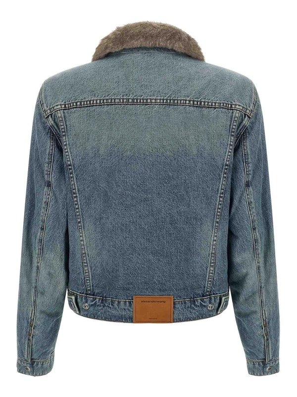 ALEXANDER WANG: デニムジャケット online - デニムジャケット - ブルー