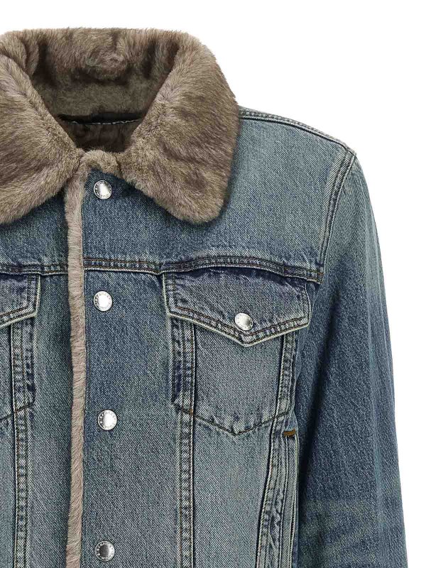 The Best Shops ALEXANDER WANG: デニムジャケット - デニムジャケット - ブルー