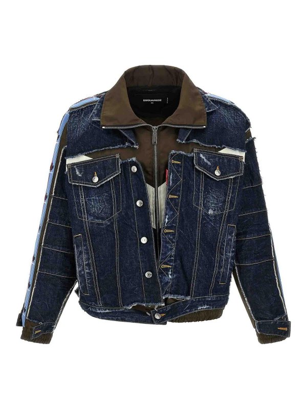 DSQUARED2: デニムジャケット - デニムジャケット - ブルー
