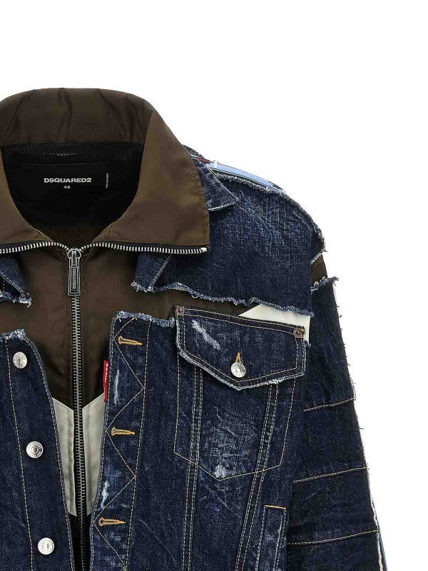 The Best Shops DSQUARED2: デニムジャケット - デニムジャケット - ブルー