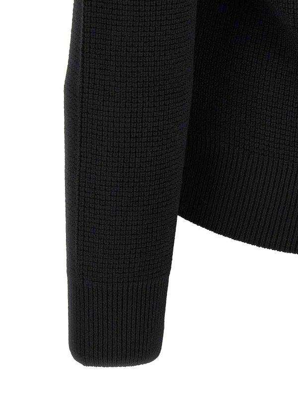 カーディガン - 黒 shop online: HERNO