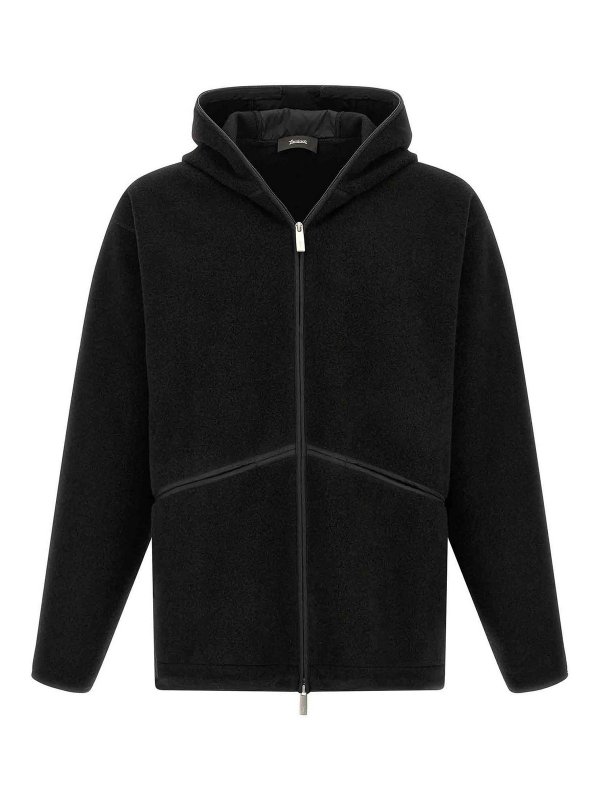 LAMINAR: giacche casual - Giacca con cappuccio morbida
