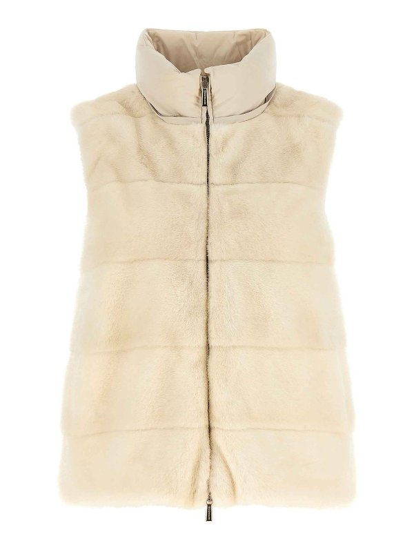 MOORER: padded jackets online - 2-In-1 Down Jacket
