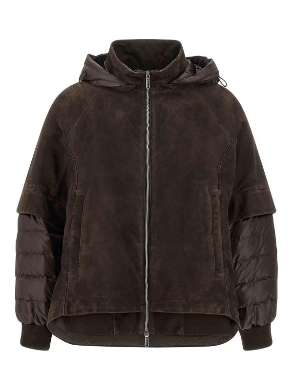 MOORER: padded jackets - 2-In-1 Jacket