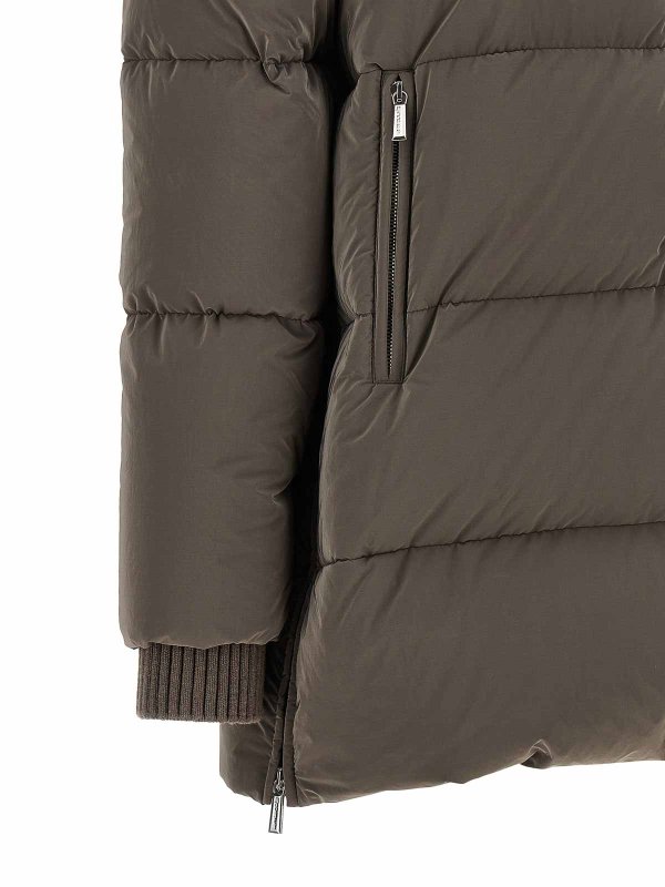 Daunenjacke - Braun shop online: MOORER