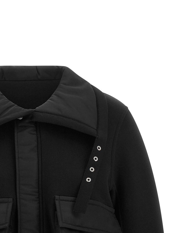 The Best Shops Sacai: カジュアルジャケット - カジュアルジャケット - 黒
