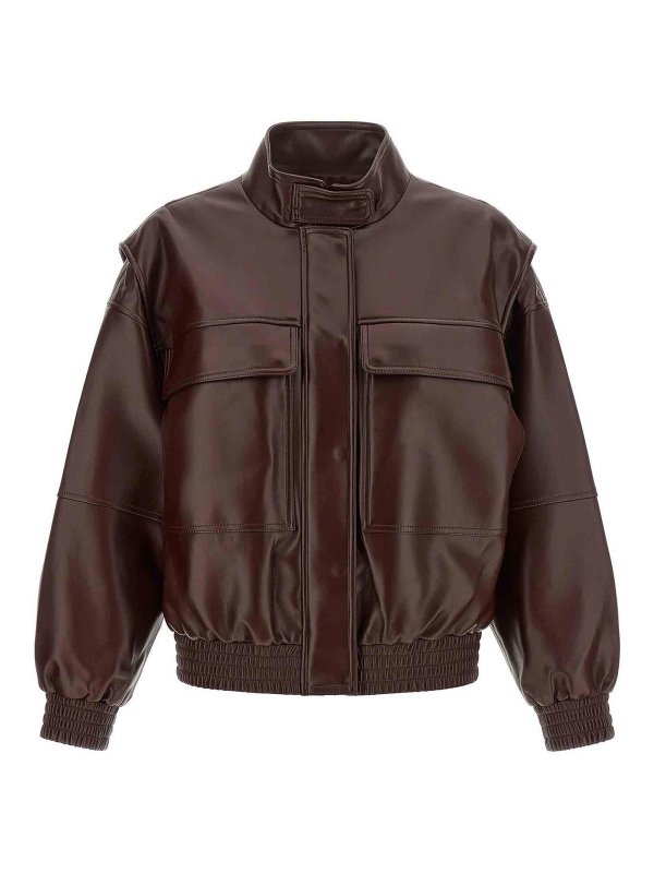TWINSET: Bombers - Bomber - Marron