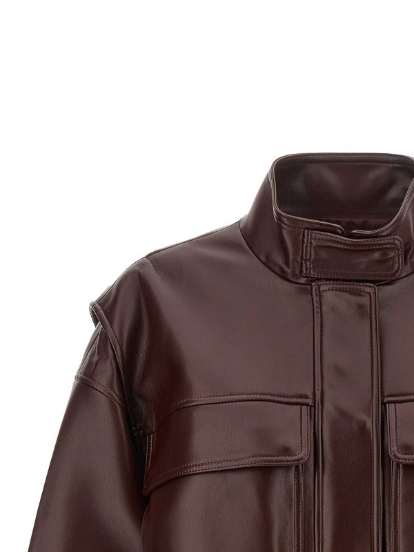 The Best Shops TWINSET: Bombers - Bomber - Marron
