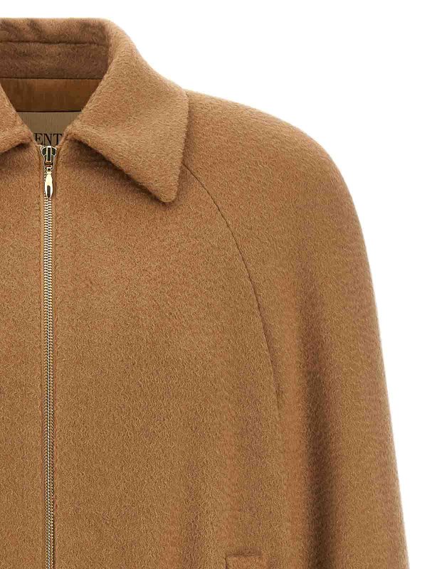 The Best Shops VALENTINO GARAVANI: 毛皮＆シアリングコート - 毛皮/ムートンコート - ブラウン