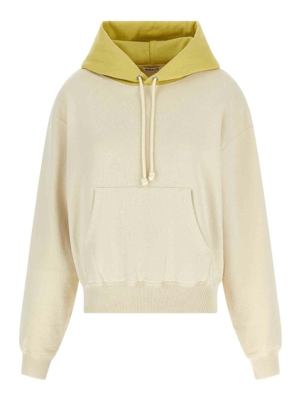 AURALEE: Sudaderas y suéteres - Sudadera - Beis