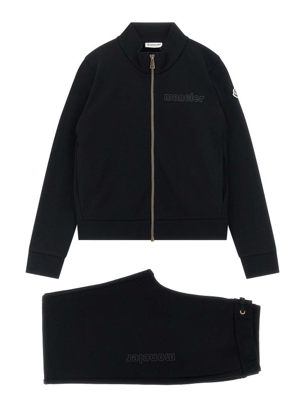 MONCLER: スウェットパンツ - トラックスーツ ボトムス - 黒