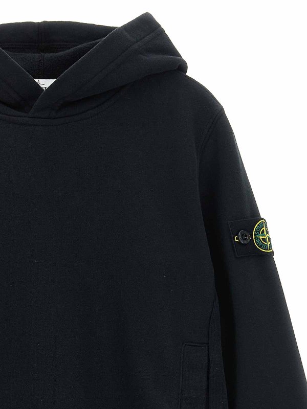 The Best Shops Stone Island Junior: スウェット＆セーター - スウェットシャツ/セーター - 黒