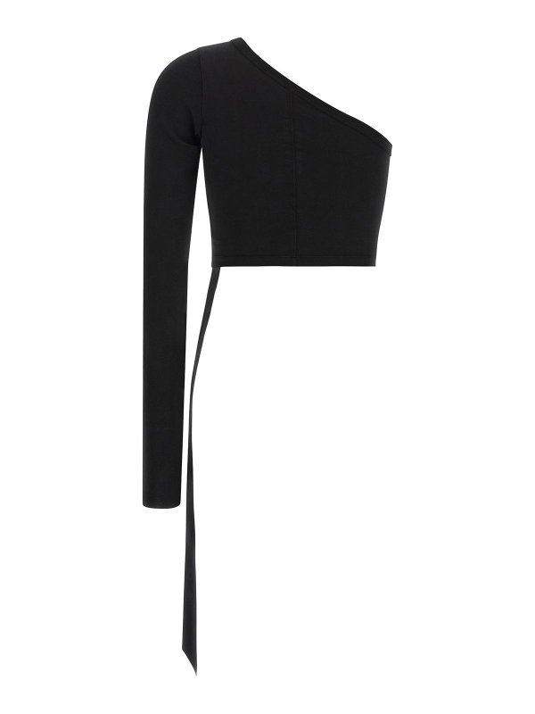 DRKSHDW: Tops y camisetas sin mangas online - Top - Negro