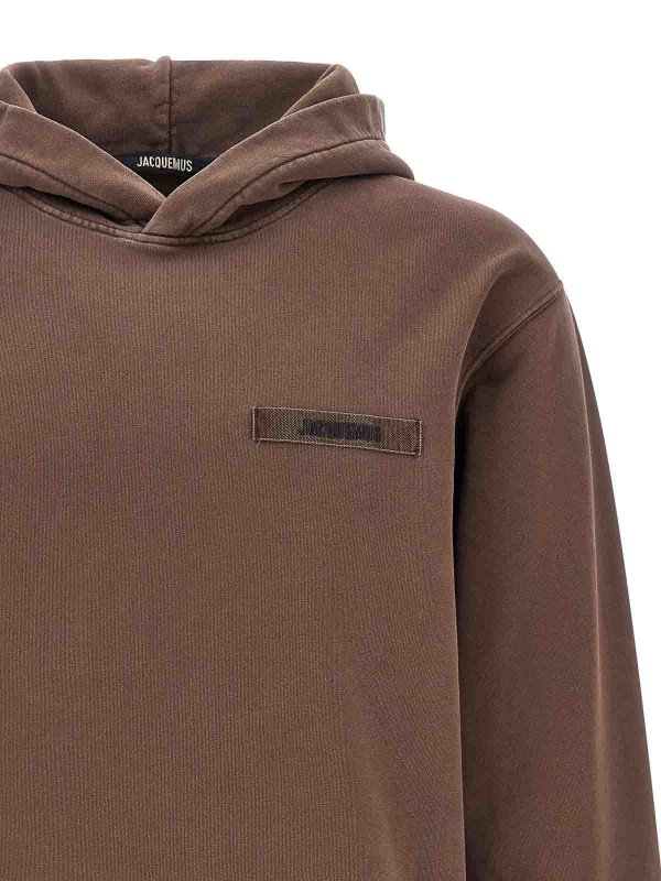 The Best Shops JACQUEMUS: スウェット＆セーター - スウェットシャツ/セーター - ブラウン