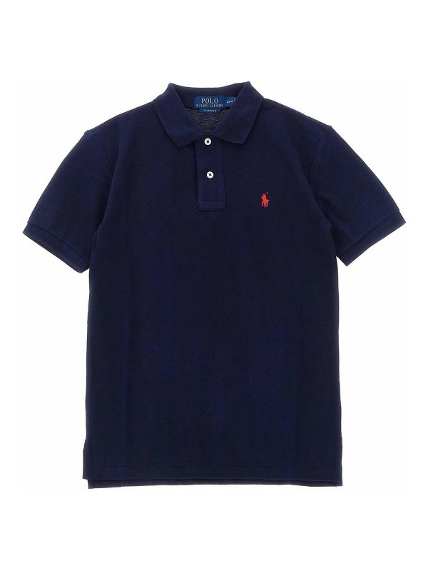 POLO RALPH LAUREN: ポロシャツ - ポロシャツ - ブルー