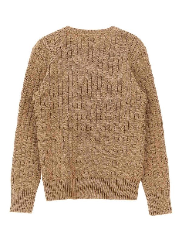 POLO RALPH LAUREN: クルーネック online - クルーネック - ベージュ