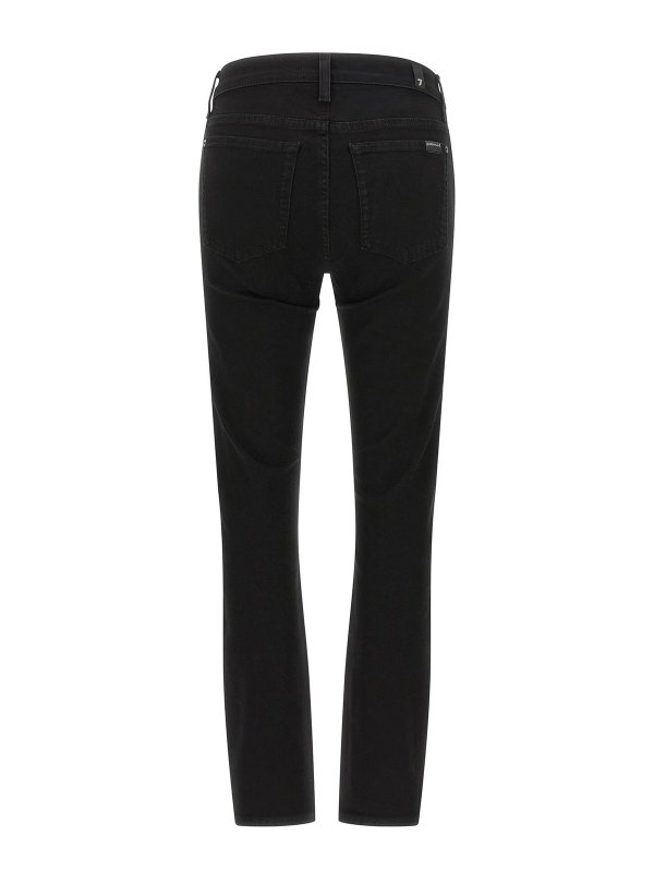 7 FOR ALL MANKIND: スキニージーンズ online - スキニージーンズ - 黒
